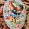 Vintage Easter Eggs - The Rooster - Little French Heart