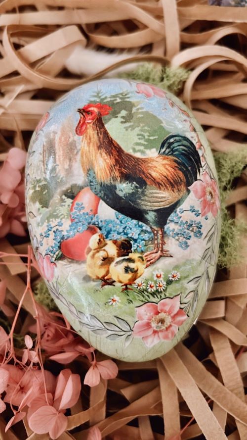 Traditional Easter Egg ~ The Rooster