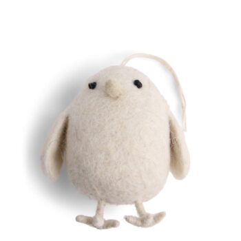 Gry & Sif Chicken Round White - Little French Heart
