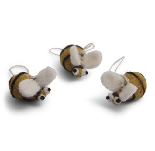 Gry and Sif Bees Set of 3 - Little French Heart