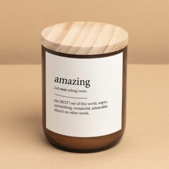 The Commonfolk Candles - Dictionary Meaning Candle ~ amazing - Little French Heart