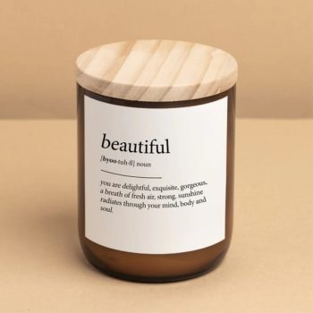 The Commonfolk Candles - Dictionary Meaning Candle ~ beautiful - Little French Heart