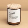 The Commonfolk Candles - Dictionary Meaning Candle ~ grateful - Little French Heart