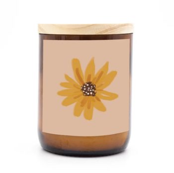 The Commonfolk Candles - Earth Essentials Candle ~ Flower Head - Little French Heart