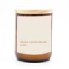 The commonfolk - Heartfelt Quote Candle ~ good for the soul - Little French Heart