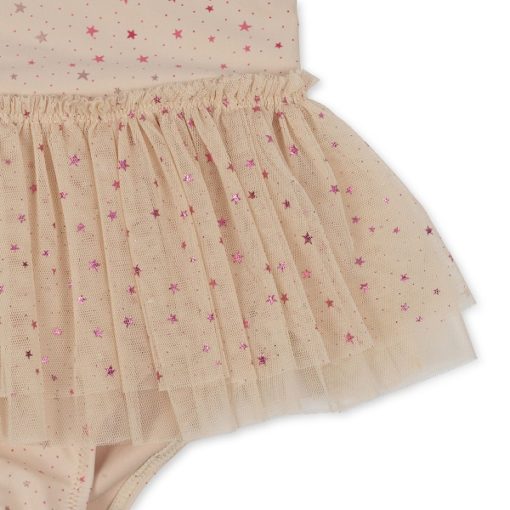 Konges Slojd Strut Swimsuit Etoile Pink Sparkle - Little French Heart