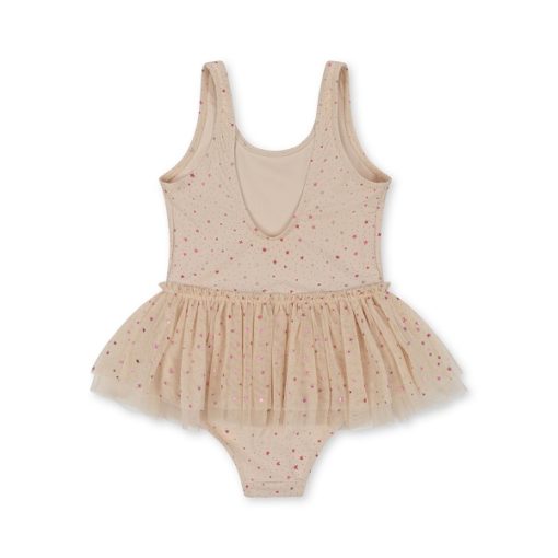 Konges Slojd Strut Swimsuit Etoile Pink Sparkle - Little French Heart