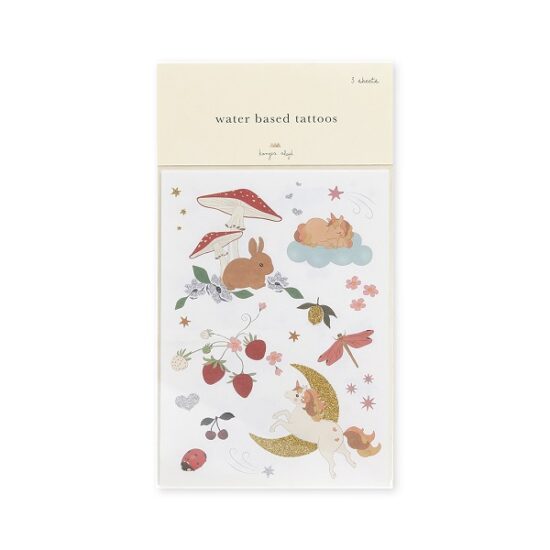Konges Slojd Tattoos Foret Magique - Little French Heart