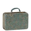 Maileg Metal Suitcase Blossom Blue- Little French Heart