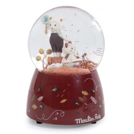 Moulin Roty Apres La Pluie Musical Snow Globe