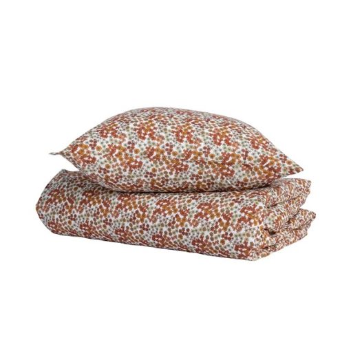 Gabrielle Paris Single Bedding Set Flower Bois De Rose - Little French Heart