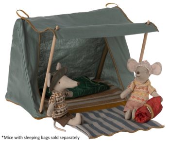 Maileg Happy Camper Tent Mouse 2023 - Little French Heart
