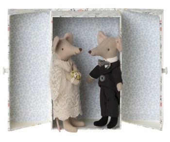 Maileg Wedding Couple in Box