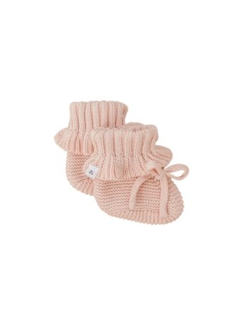 Ziggy Lou Pia Frill Booties - Little French Heart