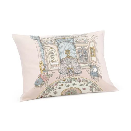 Atelier Choux Paris Satin Cushion French Bedroom - Little French Heart