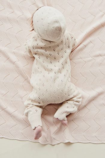 Jamie Kay Emily Onepiece - Light Oatmeal Marle for Baby - Little French Heart