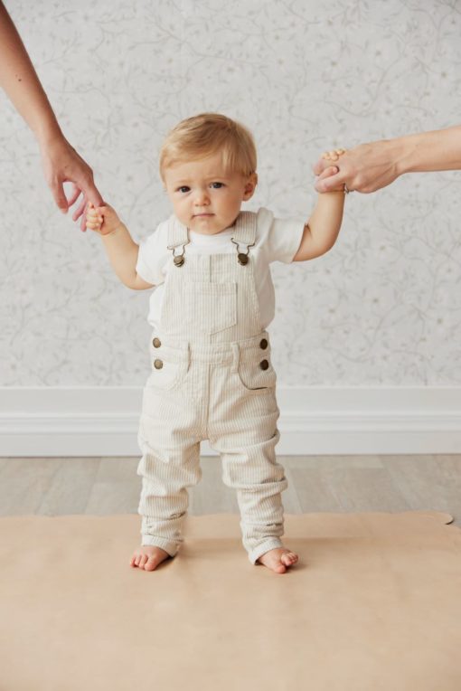Jamie Kay Jordie Cotton Twill Overall little boy - Little French Heart