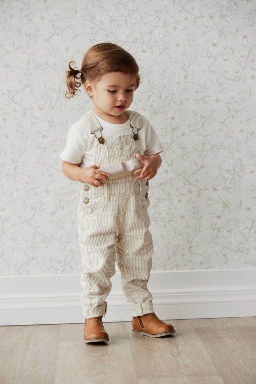 Jamie Kay Jordie Cotton Twill Overall little girl - Little French Heart