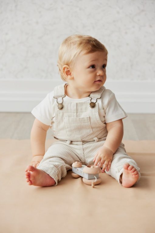 Jamie Kay Jordie Cotton Twill Overall sweet baby boy outfit - Little French Heart