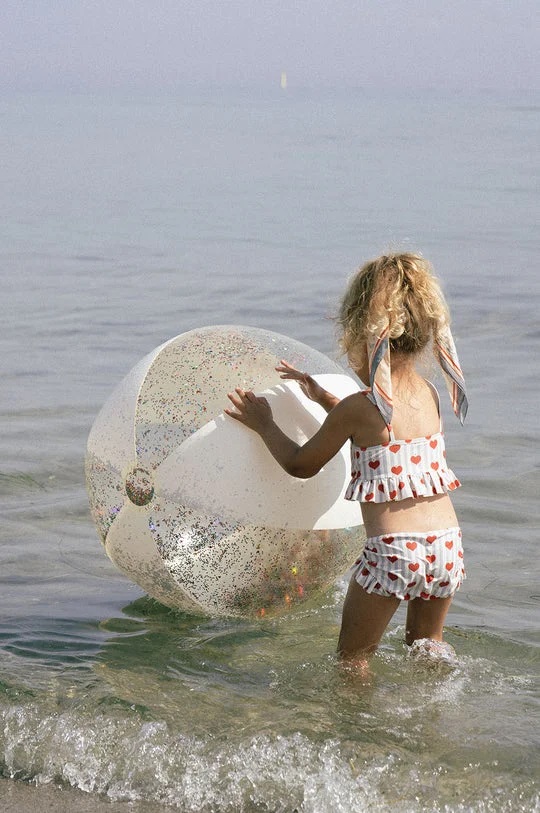 Konges Slojd Large Heart Sparkle Beach Ball