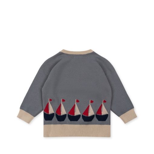 Konges Slojd - Lapis Knit Blouse Gots - Sail Away - Little French Heart