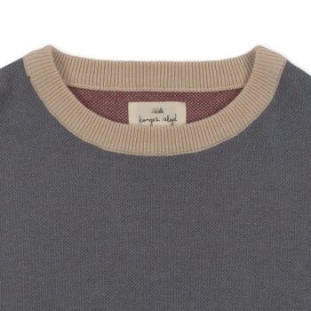 Konges Slojd - Lapis Knit Blouse Gots - Sail Away - Little French Heart