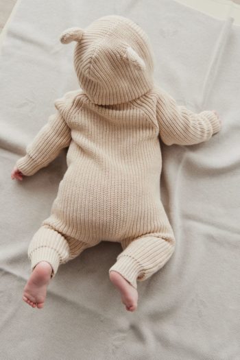 Luca Onepiece Oatmeal Marle sweet baby - Little French Heart