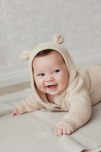 Luca Onepiece Oatmeal Marle sweet baby - Little French Heart