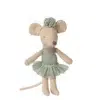 Maileg Ballerina Mouse Little Sister Vintage Mint (Preorder Oct) 2 Maileg Ballerina Mouse Little Sister Vintage Mint