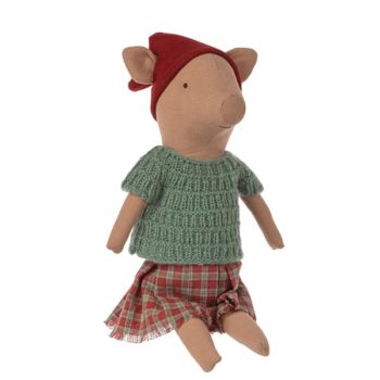 Maileg Christmas Pig Girl - Little French Heart