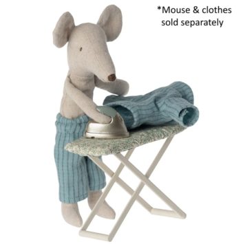 Maileg Iron And Ironing Board Mouse - Little French Heart
