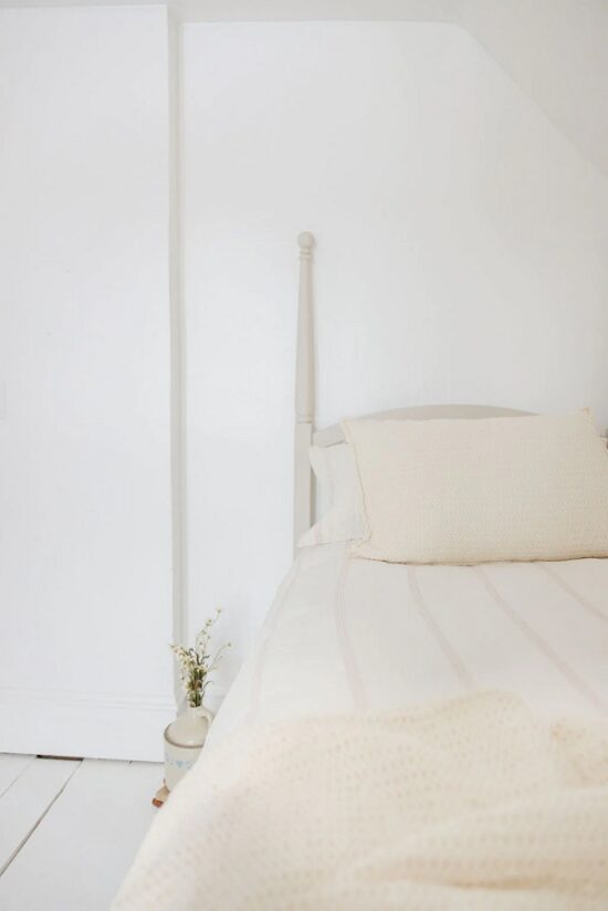 New Grain Waffle Pillow Case for Children - Little French Heart