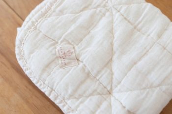 New Grain quilted comfort lovie - Little French Heart