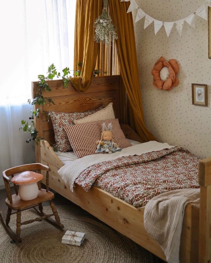 Rosewood & Marigold Bedding Decor - Little French Heart Jess Farthing