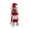 Gry & Sif Mouse Girl Small Grey Knitting - Little French Heart