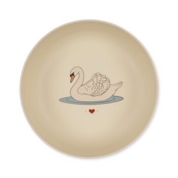 Konges Slojd - PLA Dinner Set Swan - Little French Heart