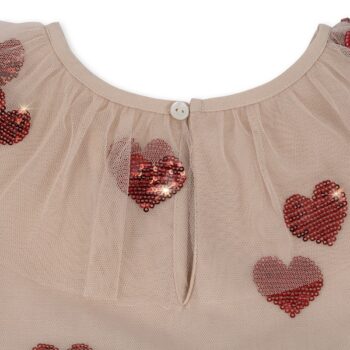 Konges Slojd - Yvonne Fairy Dress - Coeur Sequins - Little French Heart