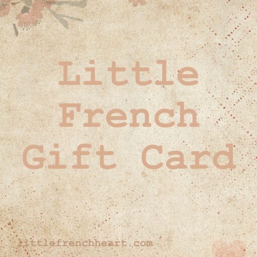 Little French Gift Card
