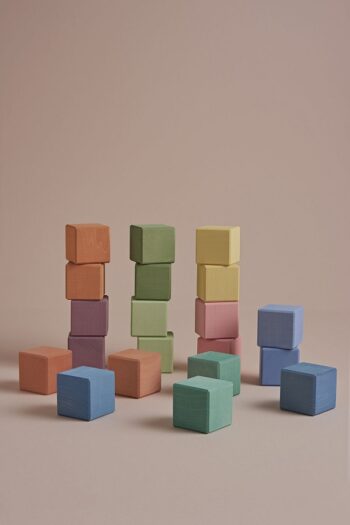 Raduga Grez Earth pastel Cube Set 20 - Little French Heart