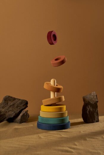 Raduga Grez Earth stacking tower - Little French Heart