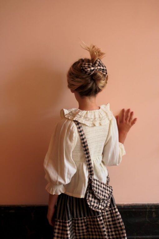 Bonjour Skirt and Ecru Crop Blouse - Little French Heart