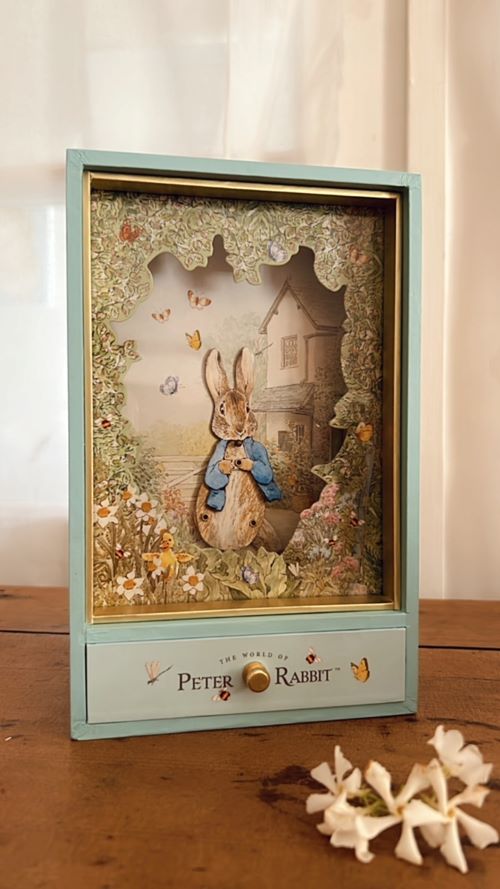 Trousellier Peter Rabbit Music Nighlight Garden Close - Little French Heart