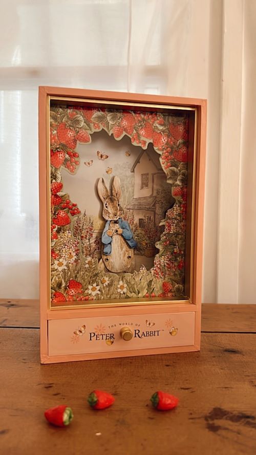 Trousellier Peter Rabbit Music Nighlight Strawberries - Little French Heart