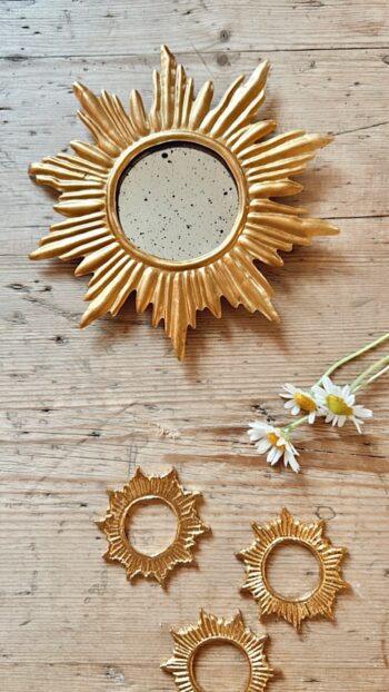 Boncoeur Napkin Rings & Sun Mirror - Little French Heart