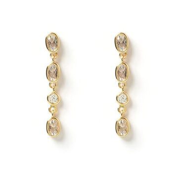 Arms of Eve Isadora Gold Earring - Stone - Little French Heart