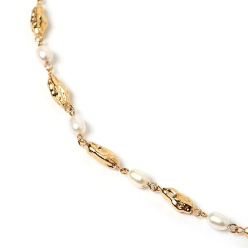 Arms of Eve Mimi Pearl Necklace - Little French Heart