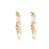 Arms of Eve Mimi Pearl and Gold Earrings - Little French Heart