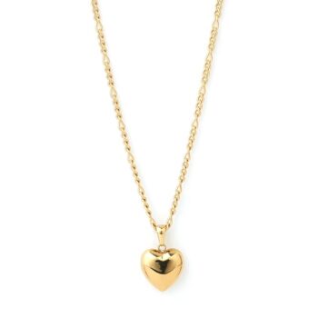 Arms of Eve Rose Heart Necklace - Gold - Little French Heart