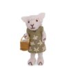 Gry & Sif White Sheep Green Dress & Egg Basket - Little French Heart 1
