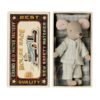 Maileg Big Brother Mouse in Matchbox 2024 - Little French Heart